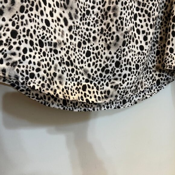 A New Day Leopard Print Blouse, Size M, Like New - Picture 9 of 9